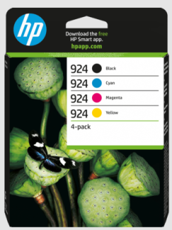 HP 924 Sort Gul Cyan Magenta Bl&aelig;k