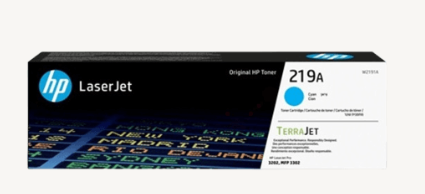 HP 219A Cyan 1200 sider Toner