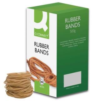 Q-connect gummibånd nr. 18 500g 